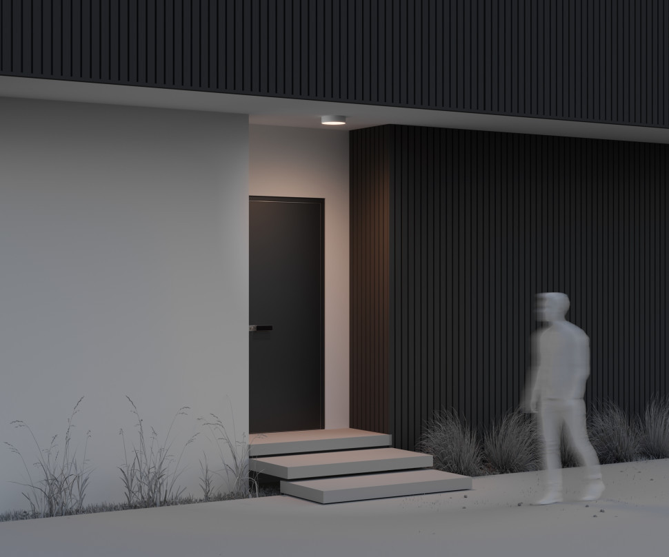 Уличный потолочный светильник Outdoor O431CL-L30W3K