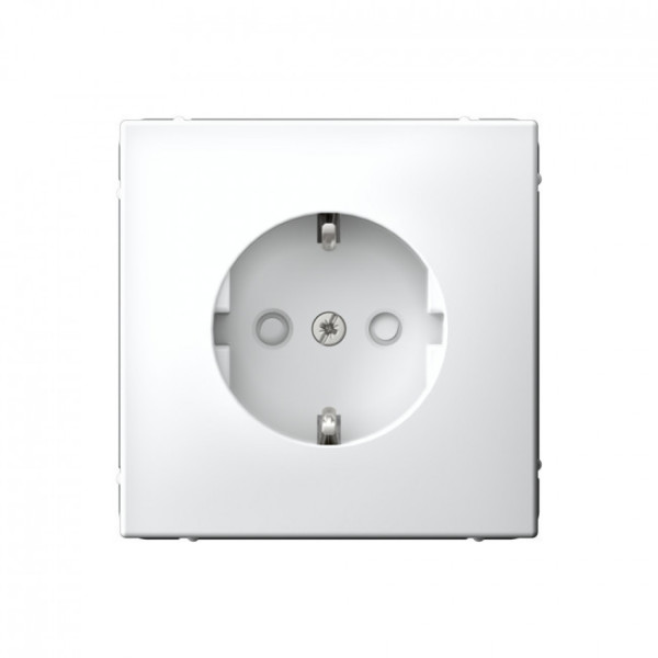 Розетка силовая со шторками, Schneider Electric Art Gallery  белая GAL000145