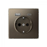 Розетка силовая 16A + USB A+C 2,4/3,0 А, 2 порта 1,5 А Schneider Electric Art Gallery Мокко GAL000632