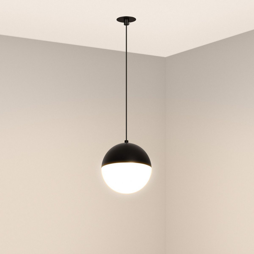 Подвесной светильник Arlight SP-EMISFERO-HANG-BUILT-R150-11W Day4000 (BK, 170 deg, 230V) 056591