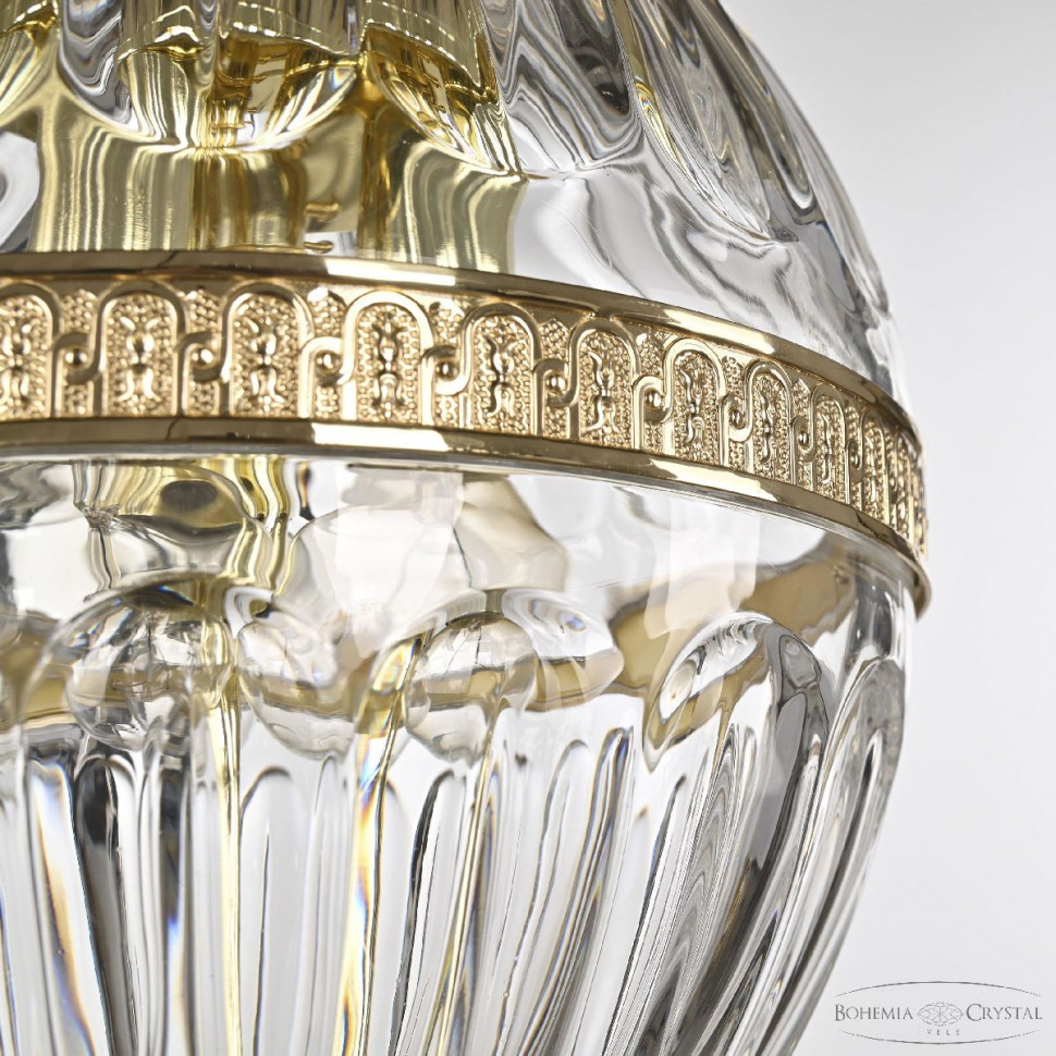 Подвесной светильник Bohemia Ivele Crystal 5680/20 G Clear/M-1H