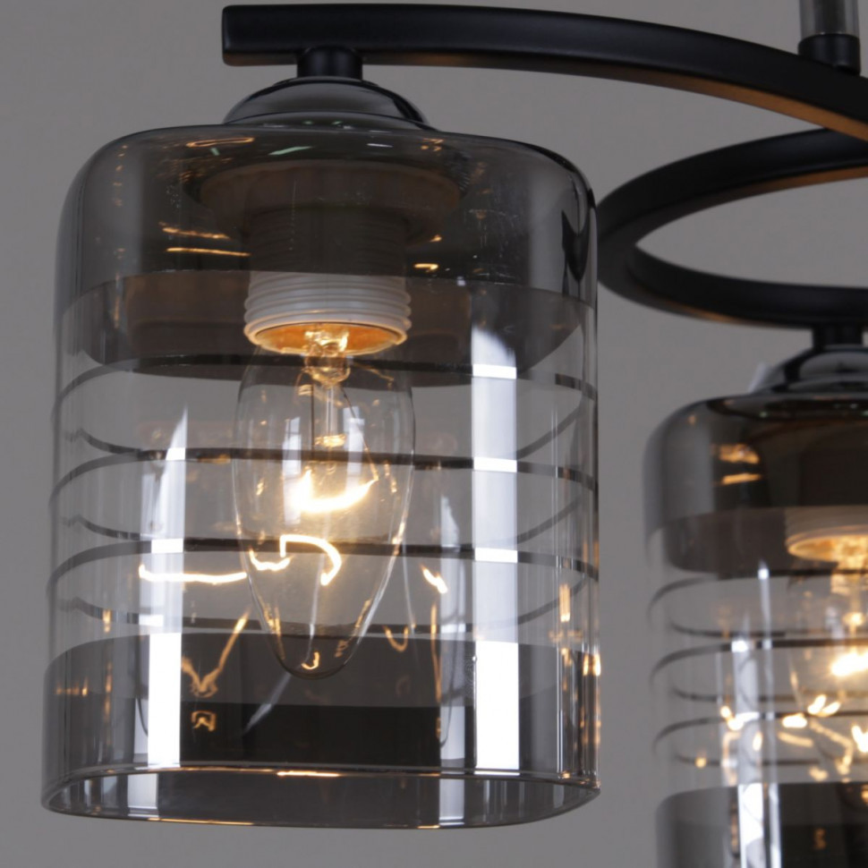 Потолочный светильник Reluce 99260-0.3-03 BK+CR