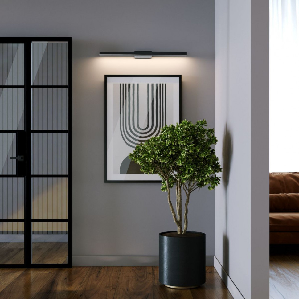 Настенный светильник Elektrostandard Rino черный 40157/LED 4690389217623 a071223