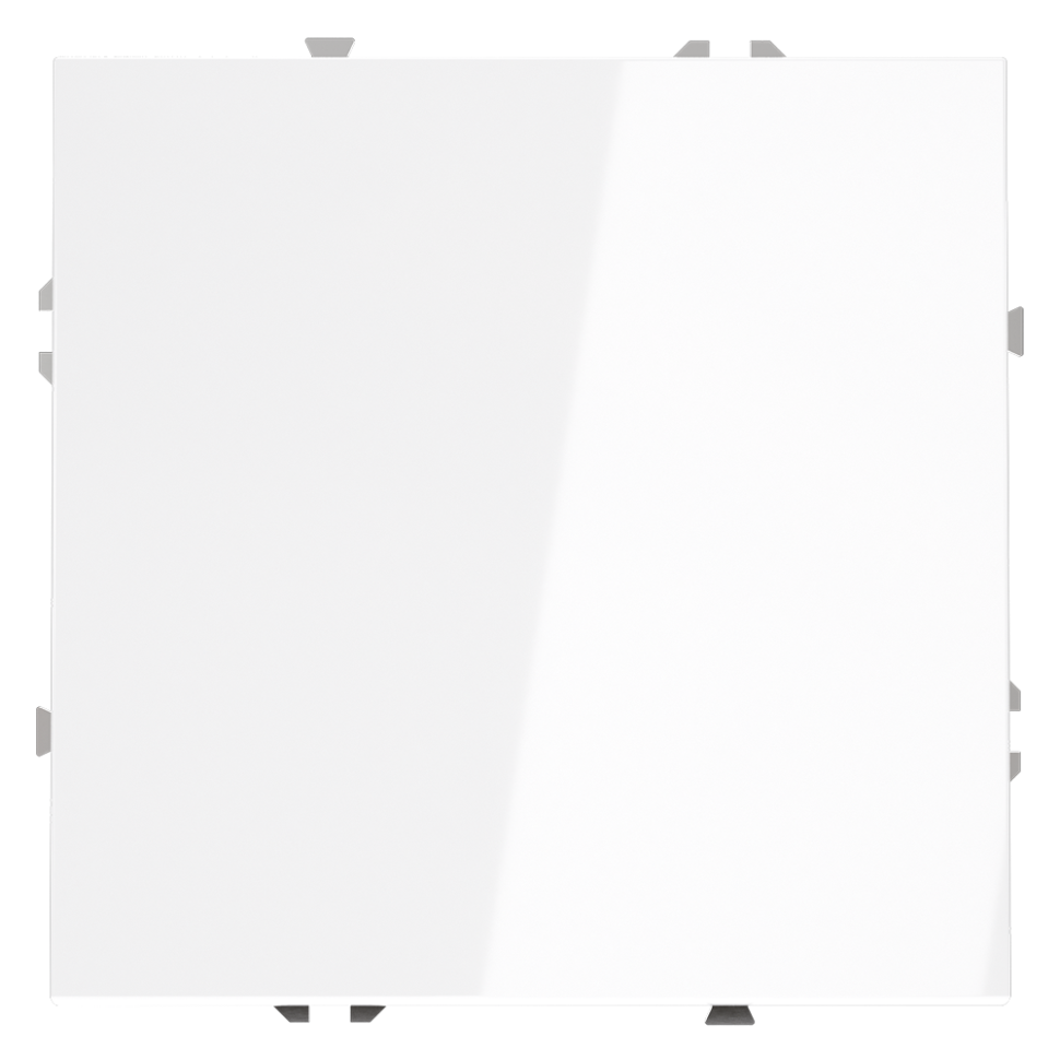 Перекрестный переключатель встраиваемый VOLTUM S70 одноклавишный 10А, (белый глянцевый)