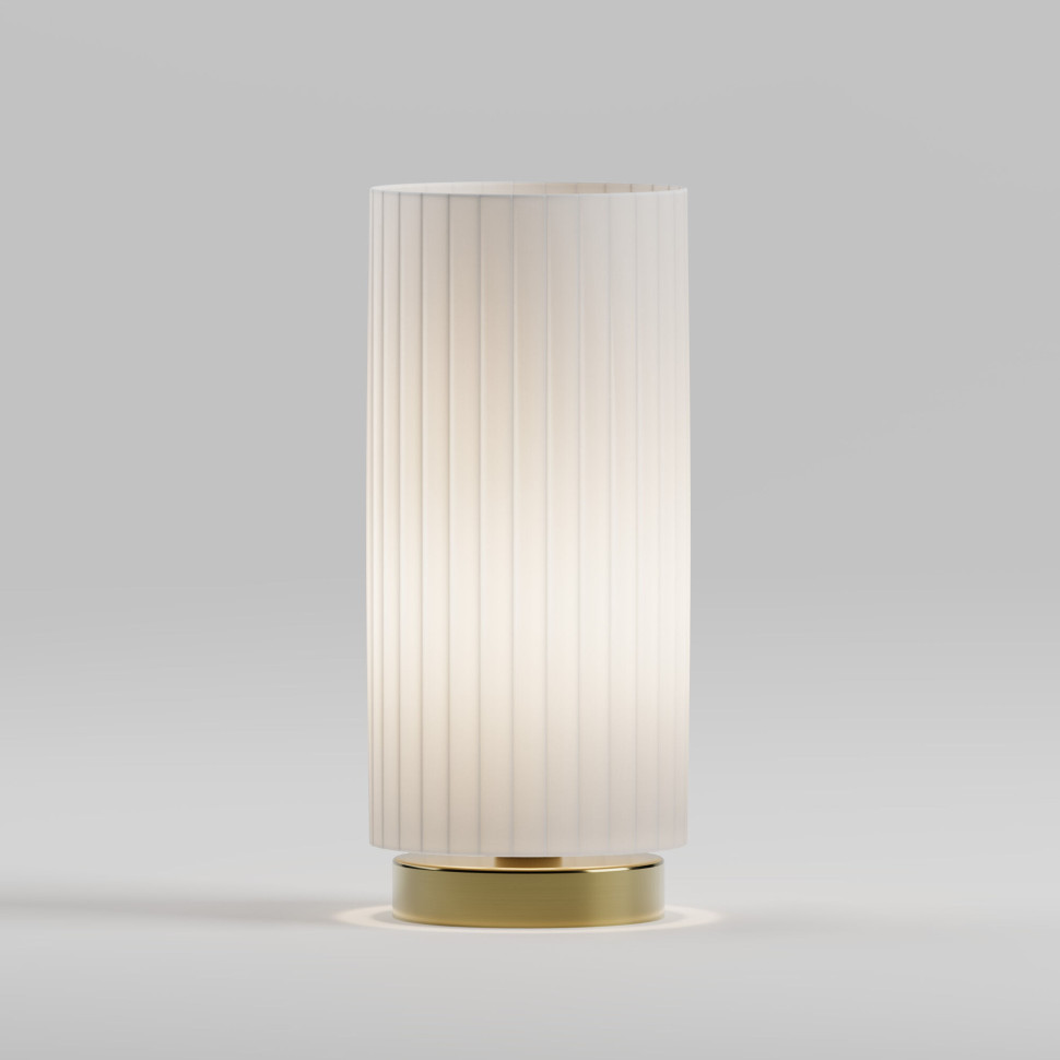 Настольный светильник с плафоном из ткани 101101