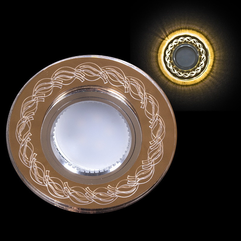 Встраиваемый светильник Reluce 00923-9.0-001CN MR16+LED3W FGD