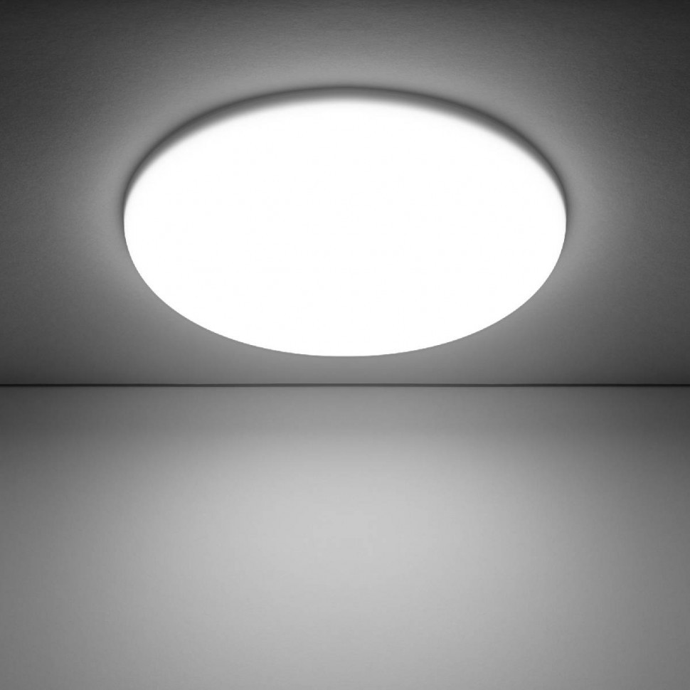 Встраиваемый светодиодный светильник Gauss Frameless круг 967511224