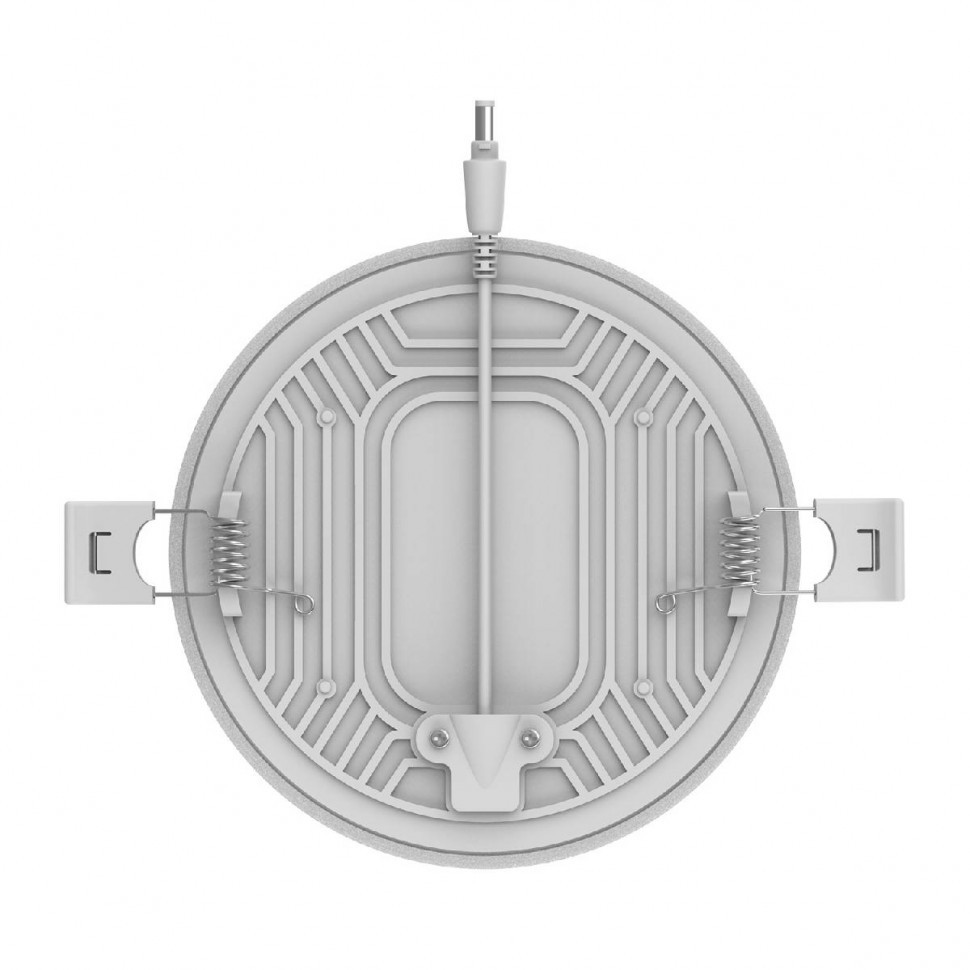 Встраиваемый светодиодный светильник Gauss Frameless круг 967511224