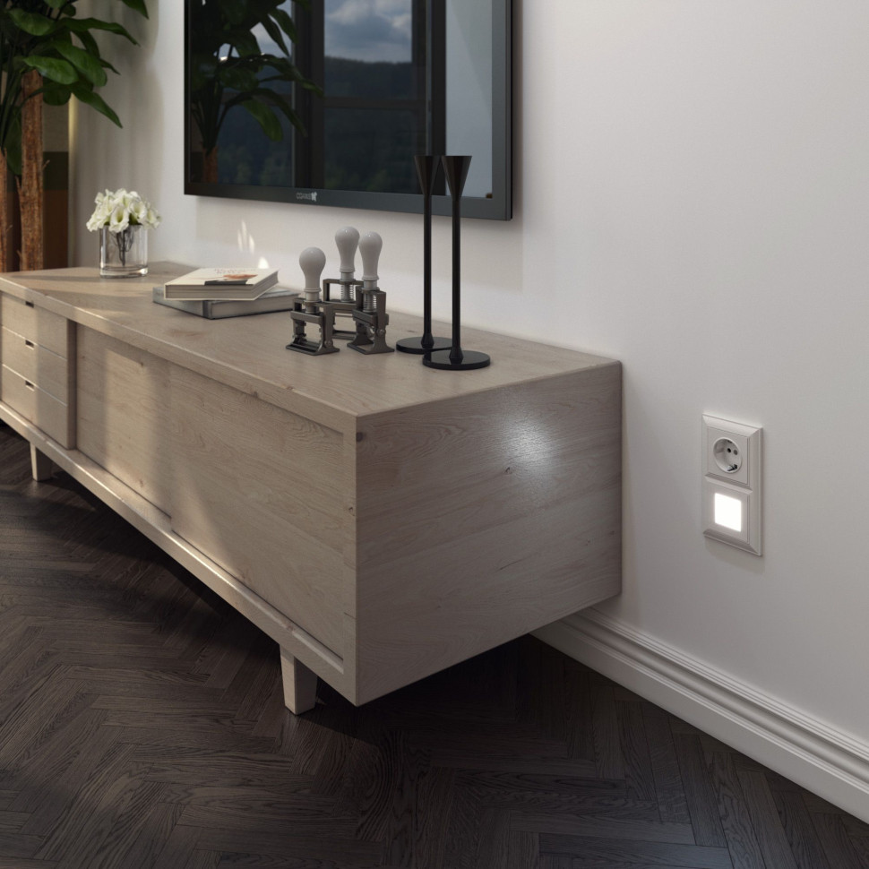 Рамка из пластика на 2 поста Fiore белый W0022201