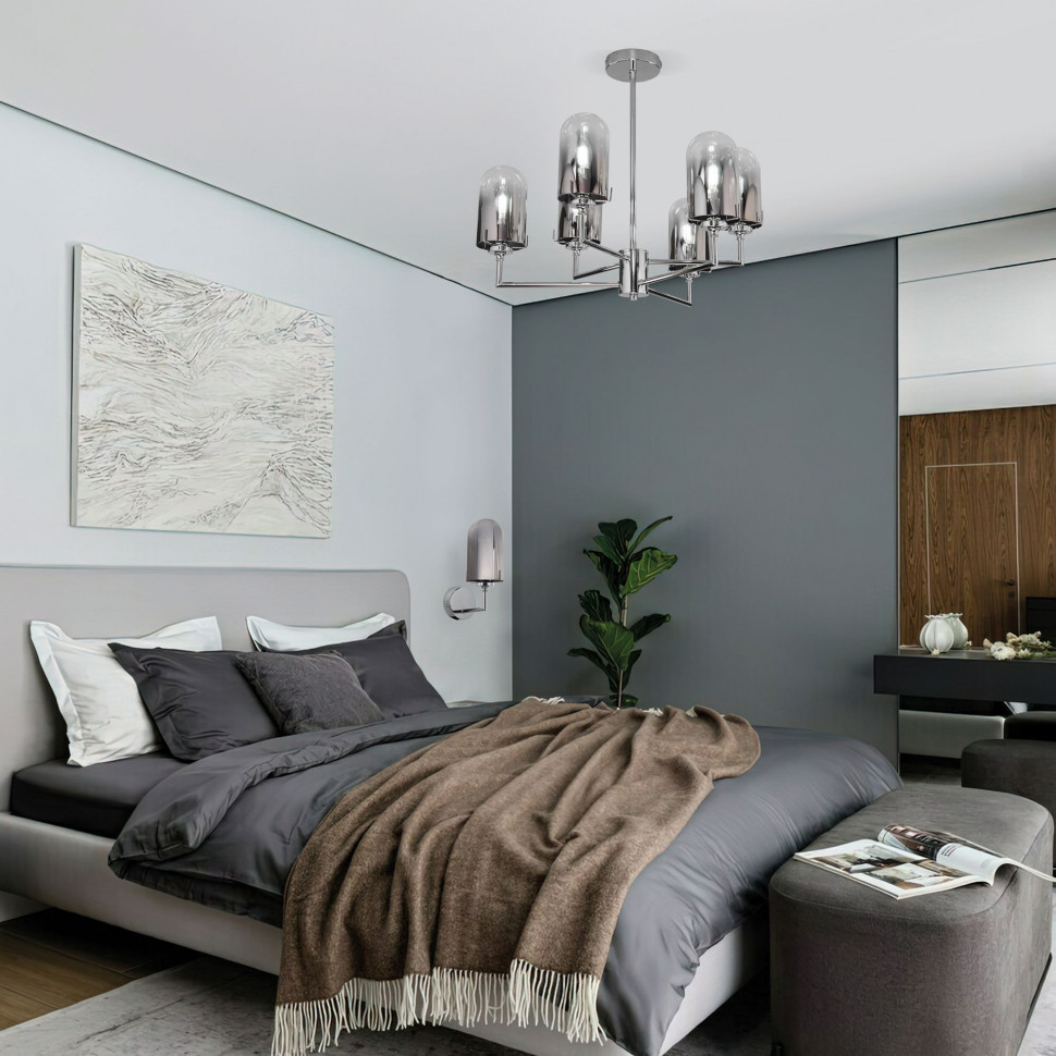 Настенный светильник 60156/1 хром