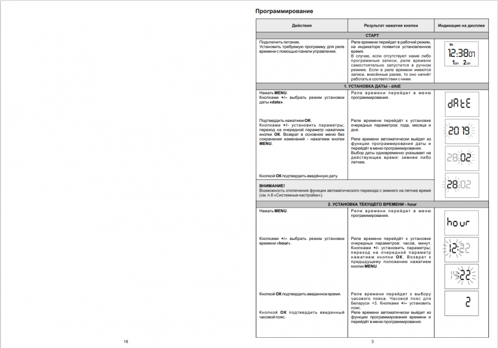 Астрономический реле времени PCZ-527-1 EA02.002.017 F&F