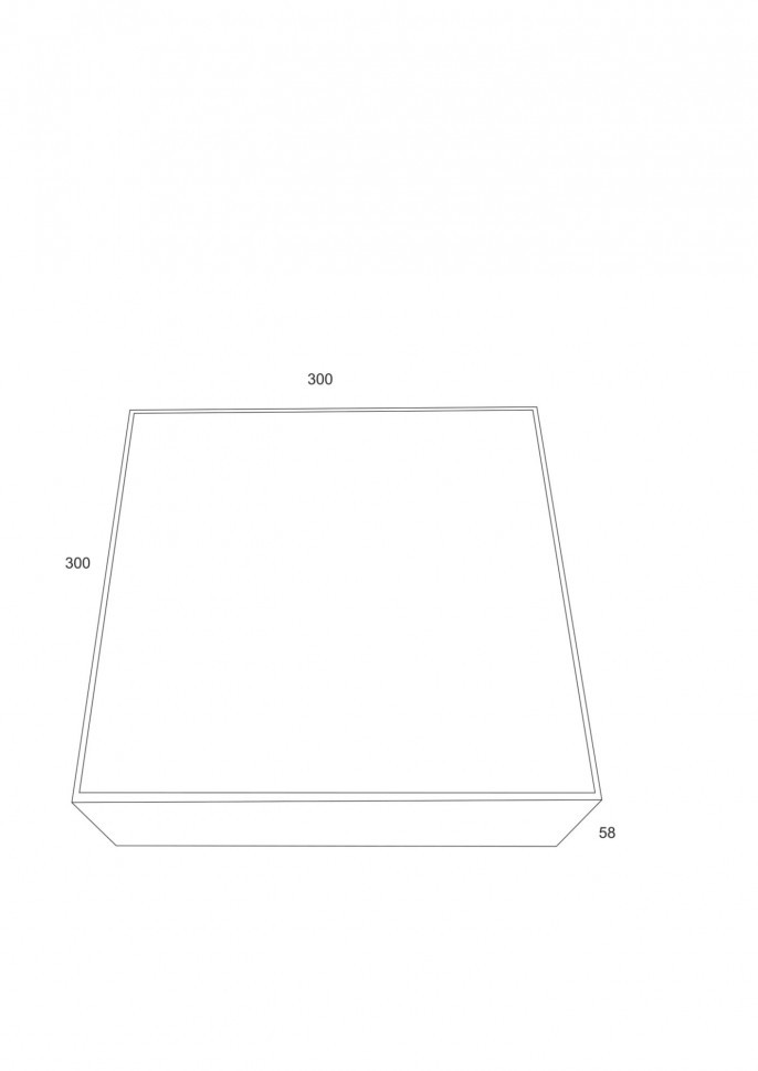 Потолочный светильник Technical C067CL-L40W4K