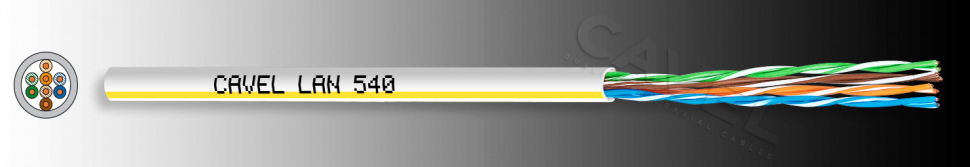 Витая пара Cavel UTP LAN 540 5-e (Италия)
