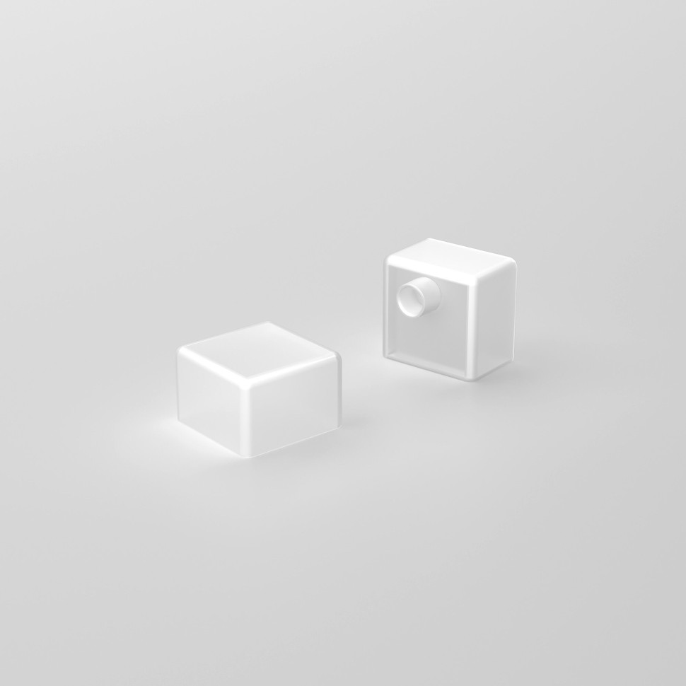 Заглушки для силиконового профиля для светодиодной ленты (2 шт.) ZLL-2-ALP026