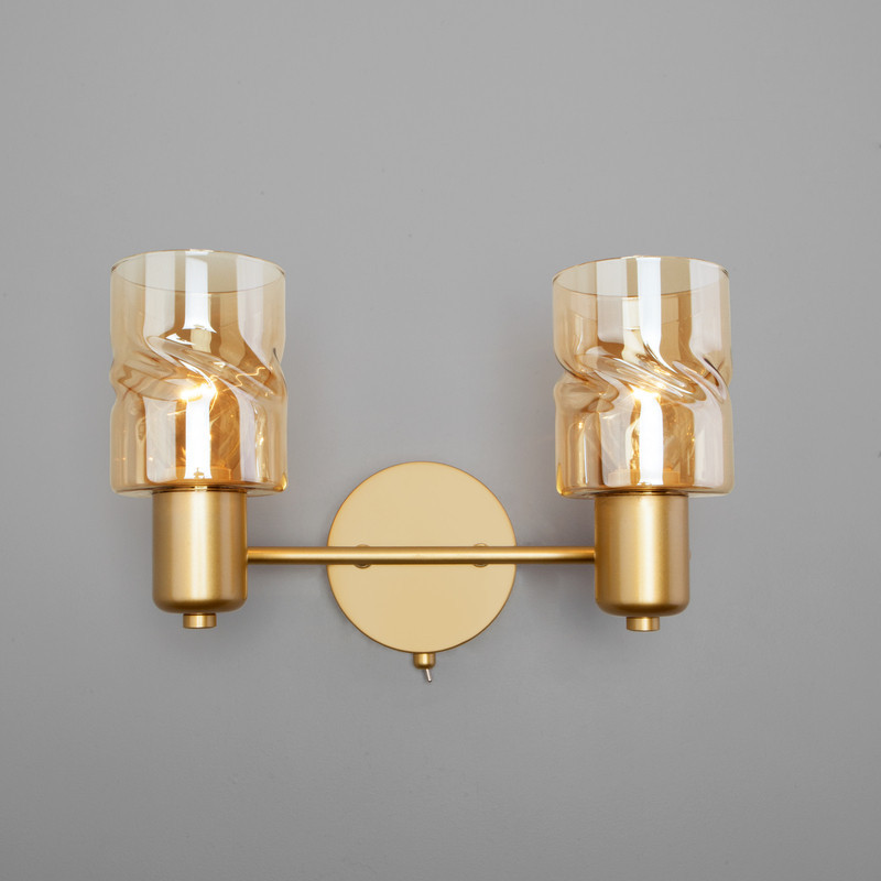 Настенный светильник Eurosvet Ansa 20120/2 перламутровое золото