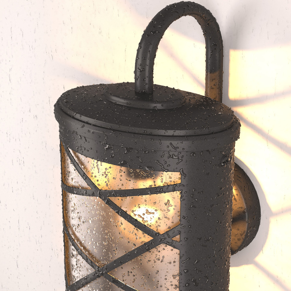 Уличный настенный светильник Premier D IP44 GL 1017D черный