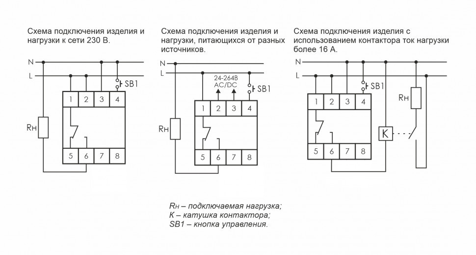 Реле времени программируемый PCZ-521-3