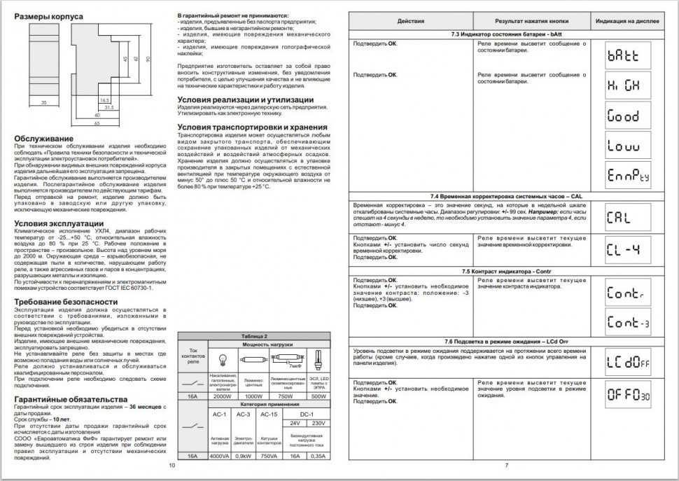 Реле времени программируемый PCZ-521-3