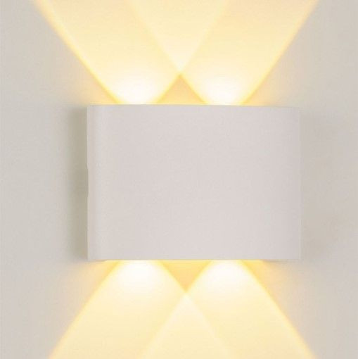 Настенный светодиодный светильник IMEX Cross IL.0014.0001-4 WH