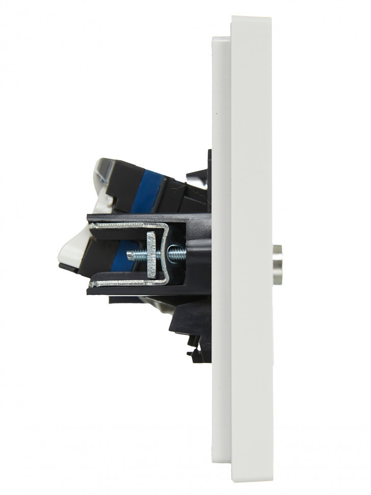 FORTE&PIANO Розетка двойная TV+RJ45 кат.6 FP237 белый IEK