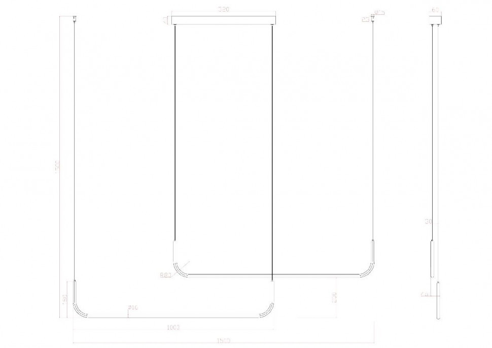 Подвесной светильник Arte Lamp Dubhe A2917SP-33BK
