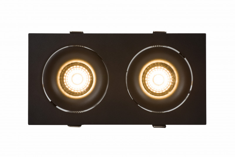 Встраиваемый светильник Denkirs Roto DK2122-BK