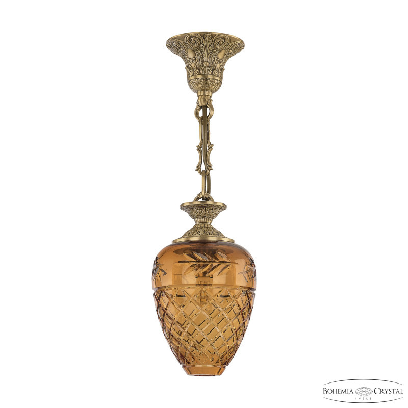 Подвесной светильник Bohemia Ivele Crystal 7003P/13 FP Amber/H-1B