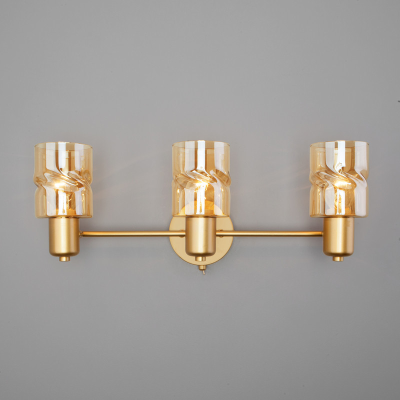 Настенный светильник Eurosvet Ansa 20120/3 перламутровое золото