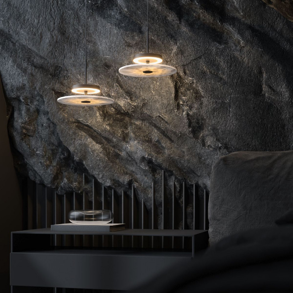 Подвесной светильник Eurosvet Thasos 40342 LED черный a069278