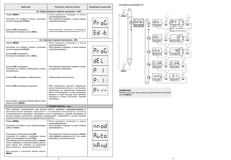 Астрономический реле времени PCZ-525-1-63 EA02.002.019 F&F