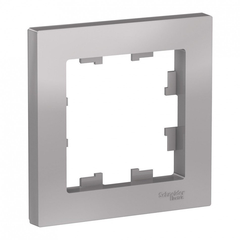 Рамка Systeme Electric Atlas Design на 1 пост, алюминий ATN000301 