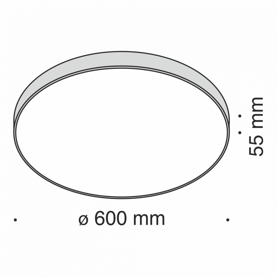 Потолочный светильник Technical C032CL-L96W4K