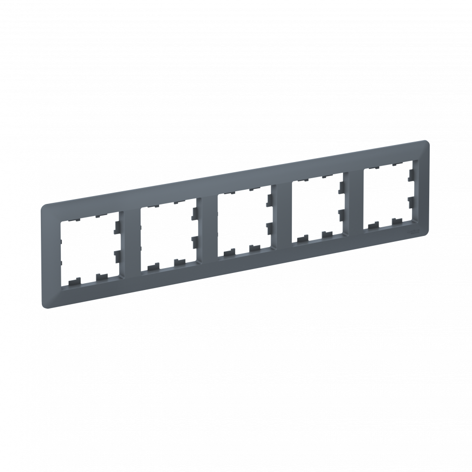 Рамка Systeme Electric AtlasDesign Air 5-ая, цвет грифель, ATN220705