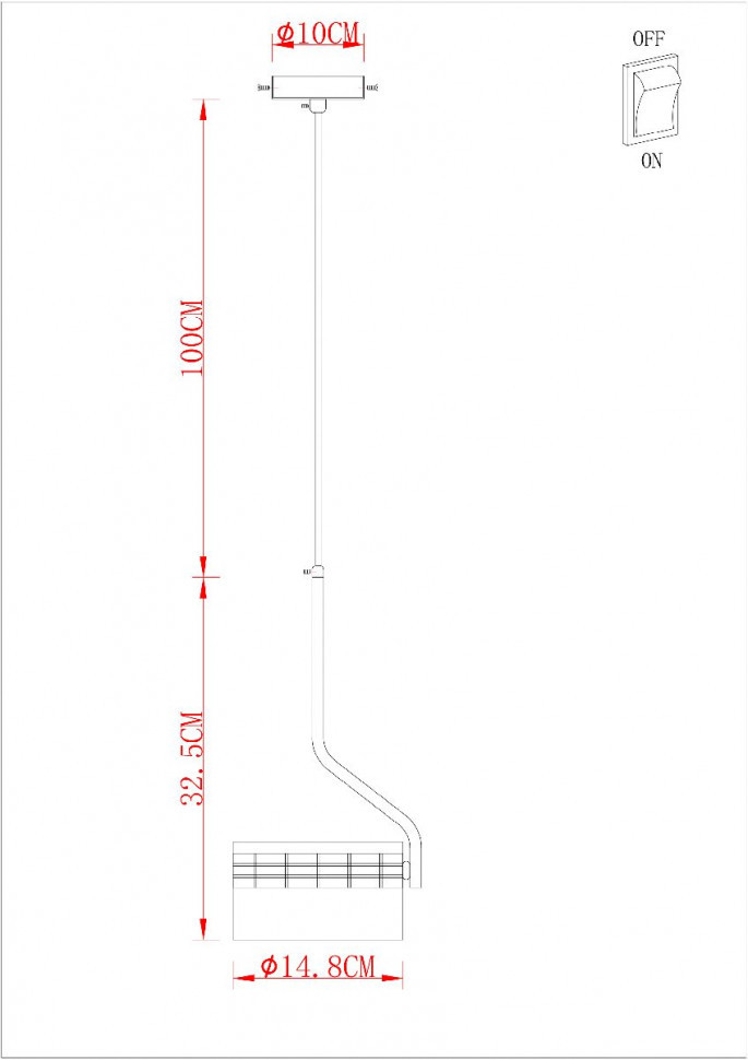 Подвесной светильник Arte Lamp Mosaic A2094SP-1BK