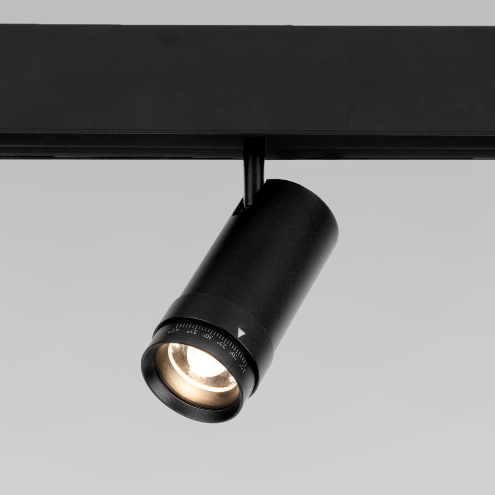 Трековый светильник 12W 4200K Modify черный Slim Magnetic 85042/01