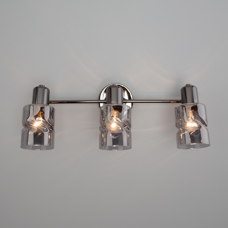 Настенный светильник Eurosvet Ansa 20120/3 чёрный жемчуг