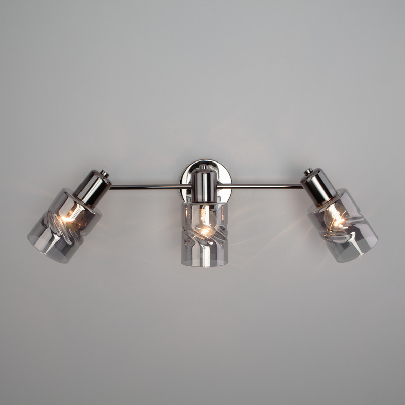 Настенный светильник Eurosvet Ansa 20120/3 чёрный жемчуг