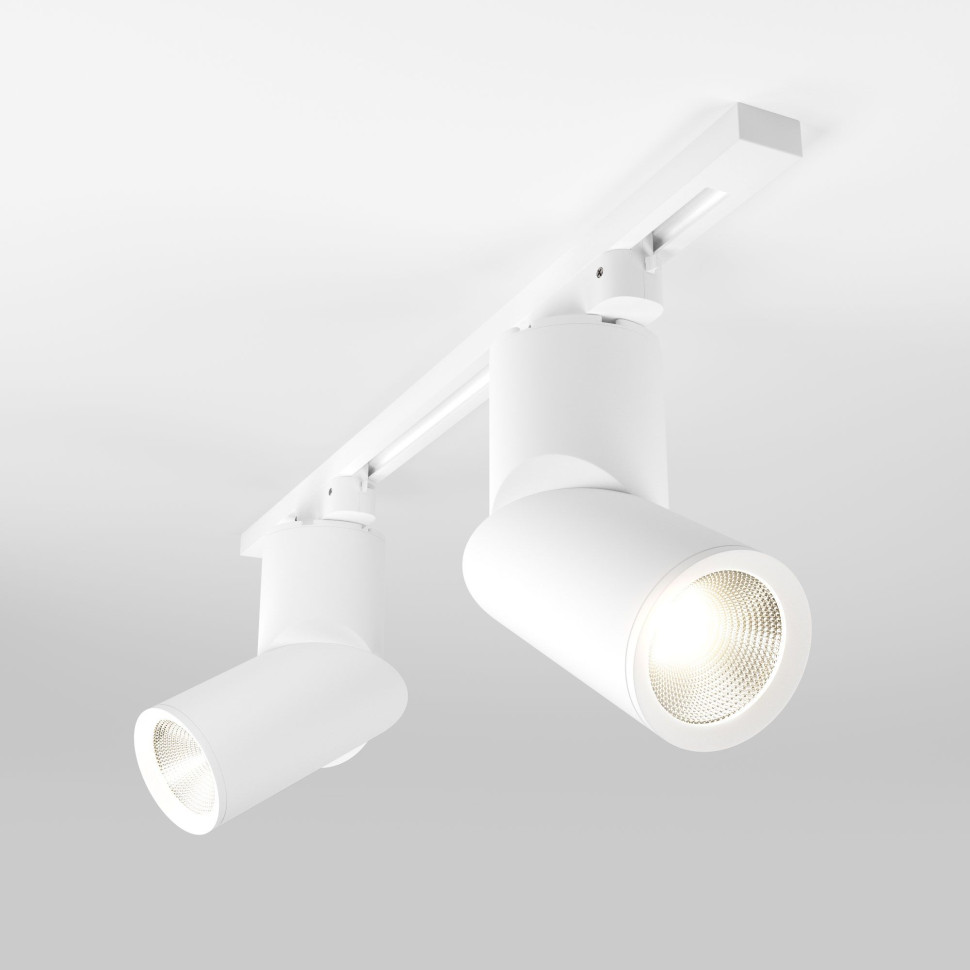 Трековый светильник для однофазного шинопровода Corner белый 15W 4200K (1 шт.) LTB33