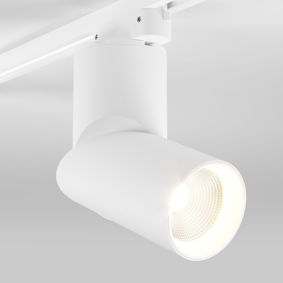 Трековый светильник для однофазного шинопровода Corner белый 15W 4200K (1 шт.) LTB33