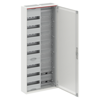 CA28VML Шкаф 96М навесной с медиапанелями IP30, 1250x550x160 с самозажимными клеммами N/PE и дверью с вент. отверстиями ComfortLine C 2CPX052215R9999