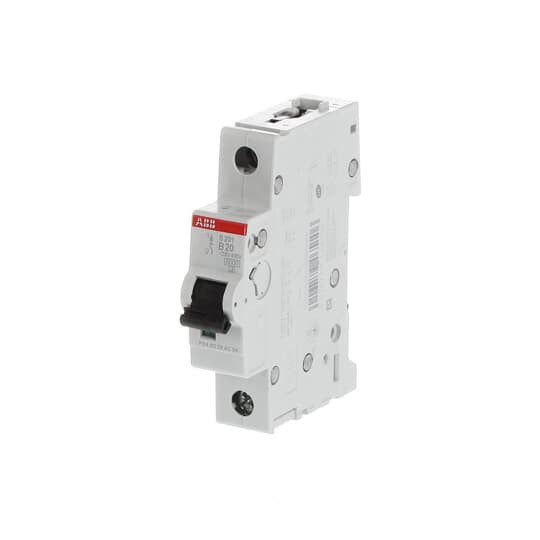 Автоматический выключатель ABB S201-B20 1P 20А 6kA (2CDS251001R0205)