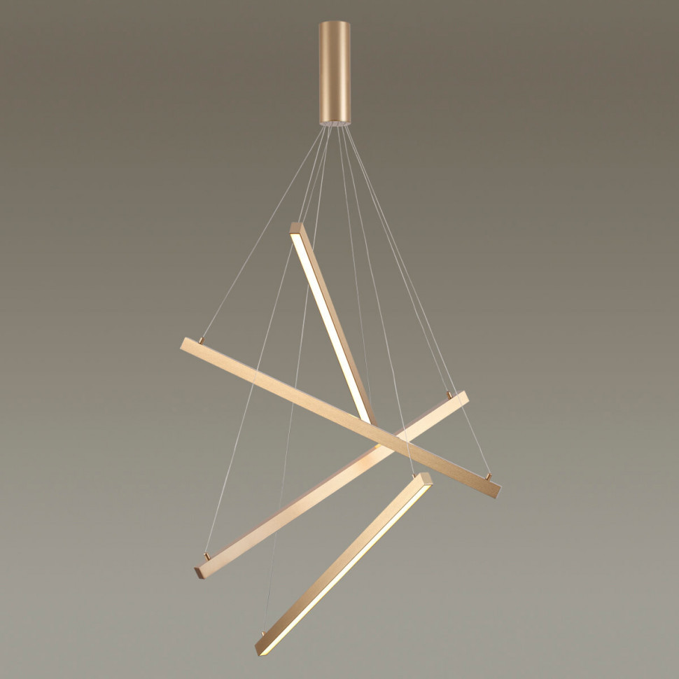 Подвесной светодиодный светильник Odeon Light Cometa 3860/48L