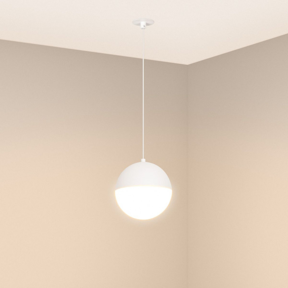 Подвесной светильник Arlight SP-EMISFERO-HANG-BUILT-R150-11W Warm3000 (WH, 170 deg, 230V) 056588