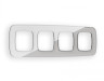 Рамка OMEGA Radian (Серебро Стекло органическое) 4-ая OF320404