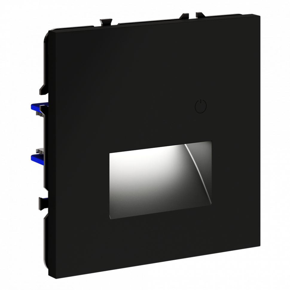 Подсветка светодиодная встраиваемая VOLTUM S70 с датчиком, (черный матовый) VLS070708