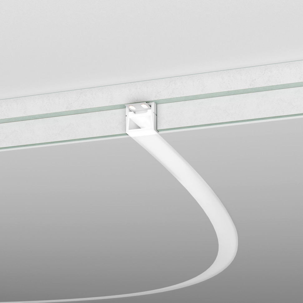 Гибкий силиконовый профиль для светодиодной ленты (под ленту до 8mm) LL-2-ALP027