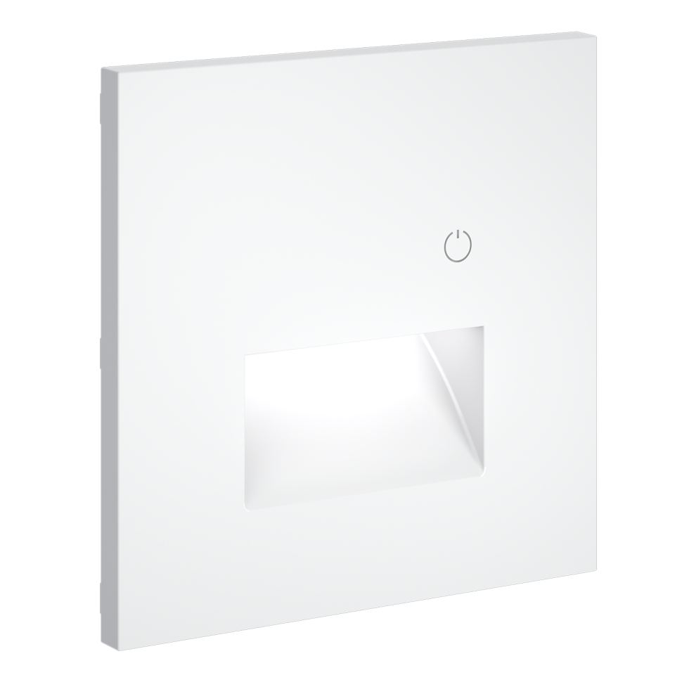 Накладка для подсветки светодиодной с датчиком, S70 (белый матовый)