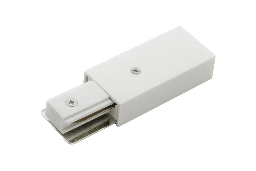  DesignLed Подвод питания для однофазного трека, CN2-WH-PW