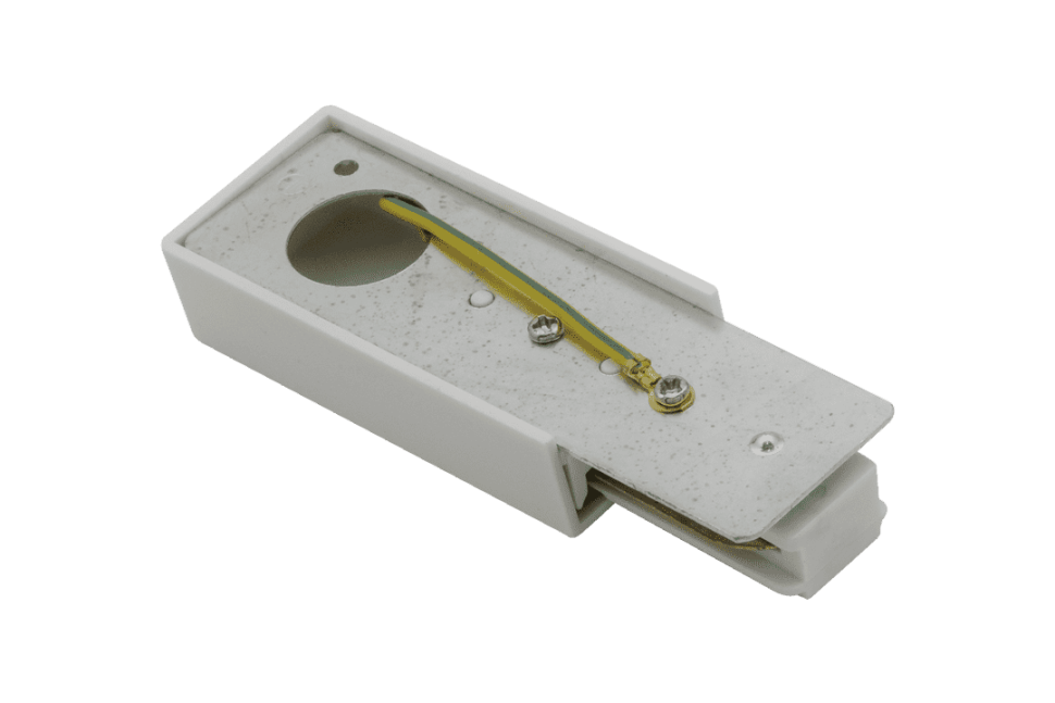  DesignLed Подвод питания для однофазного трека, CN2-WH-PW