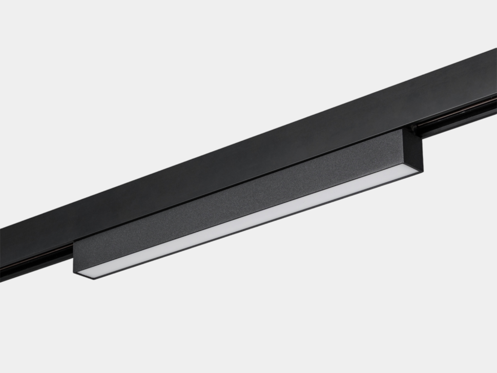  LUMKER Светильник трековый линейный, серия SY-LINK, Черный, 6Вт, IP20, Нейтральный белый (4000К), SY-LINK-300-BL-6-NW